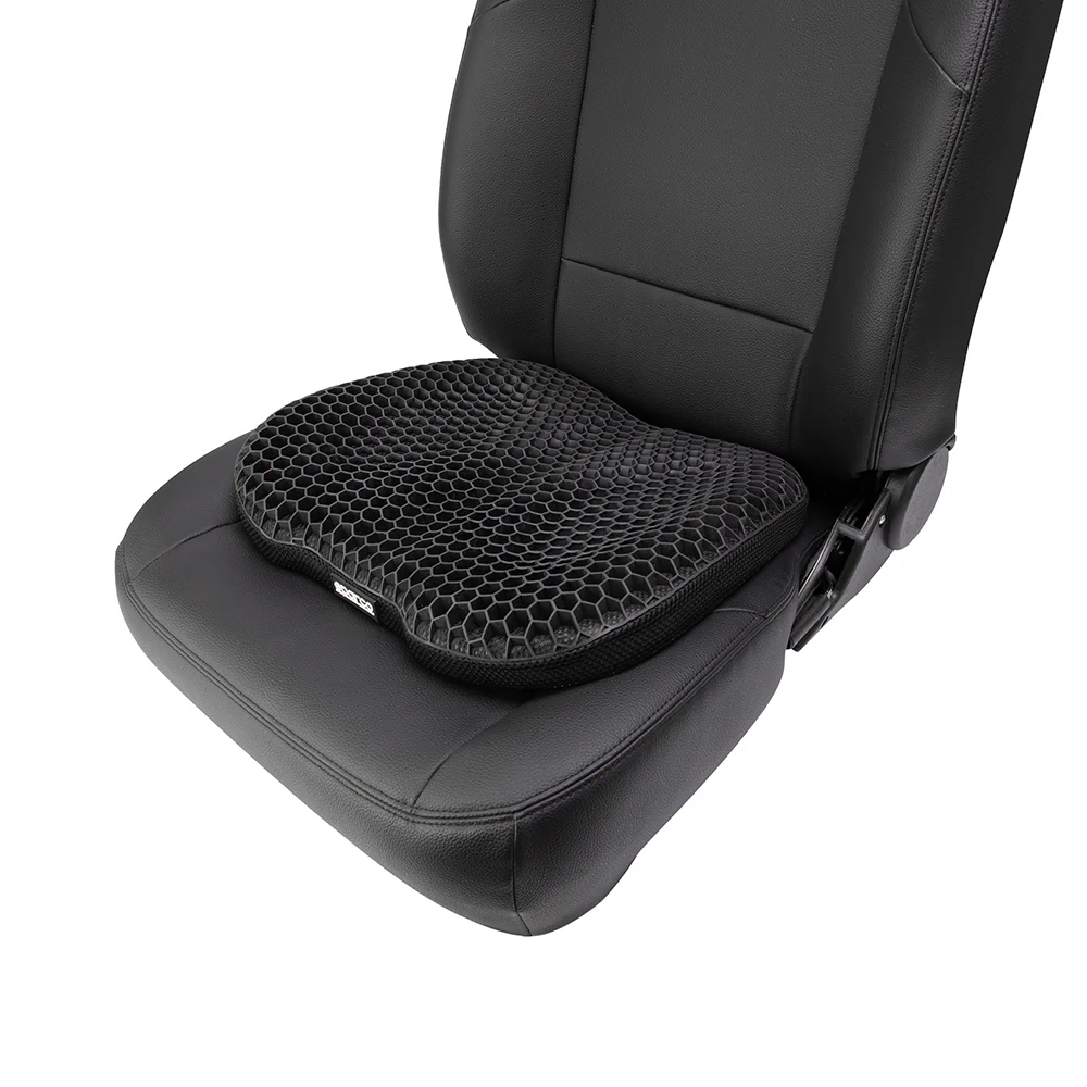 Cojin de Asiento Ergonomico Gel Memory Foam Sparco Sps465bk